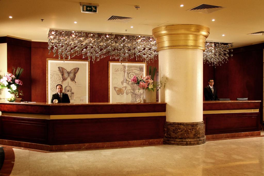 Tolip Hotel Alexandria Exterior photo Reception desk